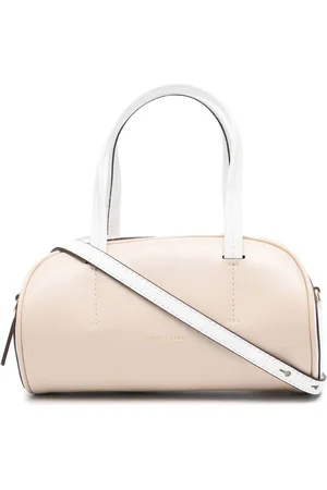 MANU Cylinder tofarvet tote-taske