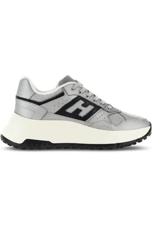 Hogan Sneakers med plateausål og logomærke i siden