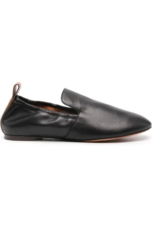 Lanvin Flade loafers i læder