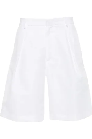 LOW BRAND Miami Bermuda-shorts med indsnit