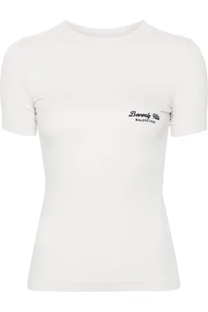 Balenciaga T-shirt med Beverly Hills-broderi