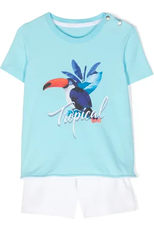 Lapin House Shortssæt med grafisk tryk