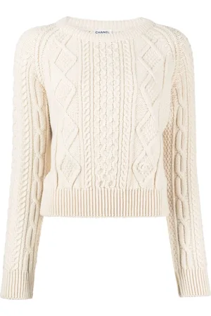 CHANEL 1996 Fisherman striktrøje