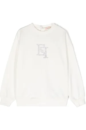 Elisabetta Franchi Logo-udsmykket sweatshirt
