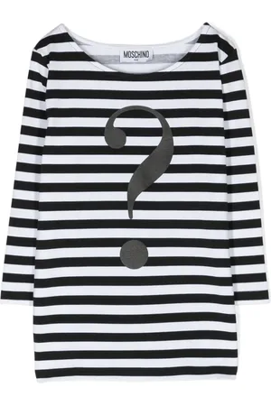 Moschino Langærmet T-shirt med striber