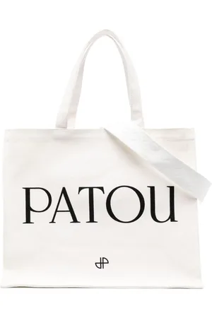 Patou Tote i kanvas med logo