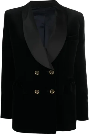Blazé Milano Dobbeltradet Jealousy blazer i velour