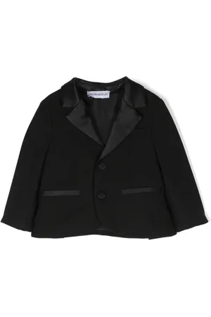 Emporio Armani Enkeltradet blazer med satin-revers