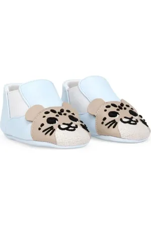 Dolce & Gabbana Sneakers i læder med dyretryk