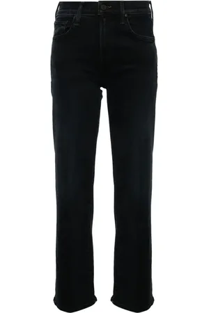 Mother The Mid Rise Zip Rambler Ankle jeans