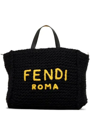 Fendi Pre-owned Fendi satchel-taske i uld fra 2012-2024