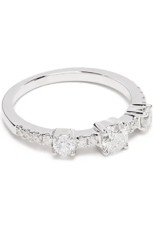 Anita Diamantring i 18 karat hvidguld
