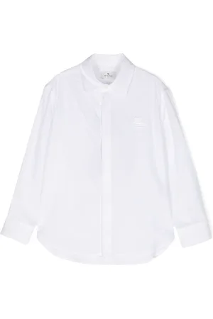 Etro Skjorte med Pegaso-broderi og knapper