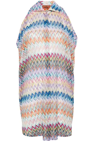 Missoni Skjorte med zigzagmønster og udskæringsdetalje