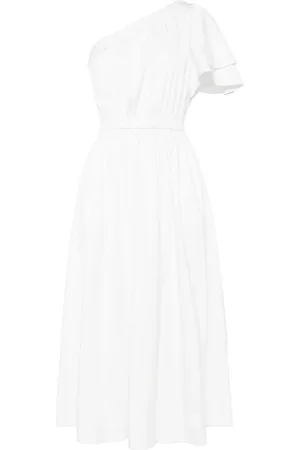 Cynthia Rowley Mellemlang kjole med one-shoulder-snit