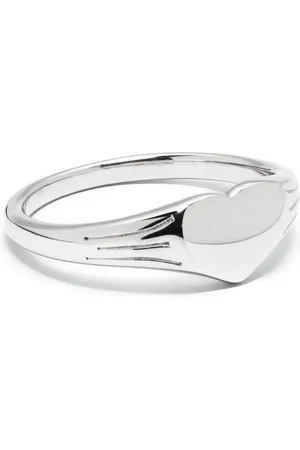 Missoma Ring med indgraveret hjerte