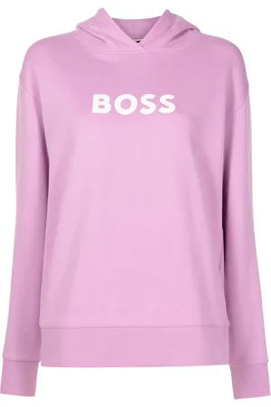 HUGO BOSS Hættetrøje med logotryk