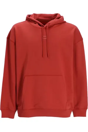 HUGO BOSS Hættetrøje med logo-applikation