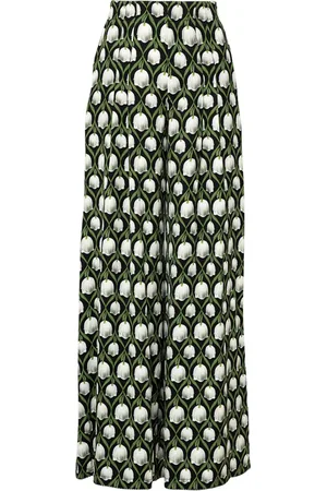 Agua by Agua Bendita Piñon Perla bukser med blomstret tryk