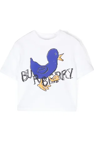 Burberry T-shirt med logotryk