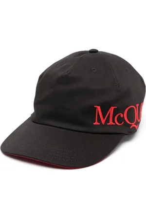 Alexander McQueen Kasket med logobroderi