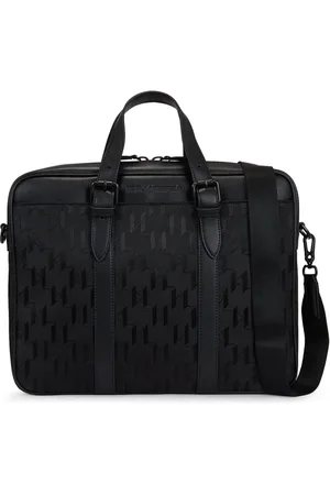 Karl Lagerfeld K/Etch mappe med logo-jacquard