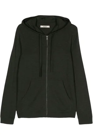 Zadig & Voltaire Hættetrøje med lynlås