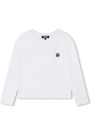 DKNY T-shirt med logotryk