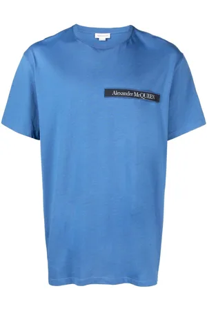 Alexander McQueen Kortærmet T-shirt med logomærke