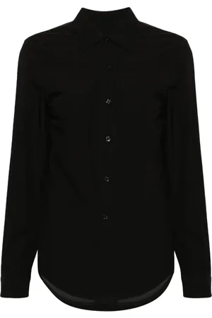 R13 T-shirt med organza-panel