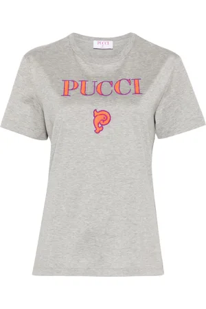 Puccini T-shirt med broderet logo