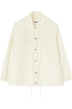 Jil Sander Skjortejakke med logotryk