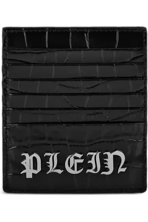 Philipp Plein Kortholder med krokodilleeffekt