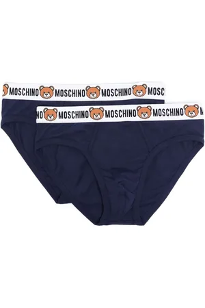 Moschino Underbukser med bamse-logodetalje (pakke med to)