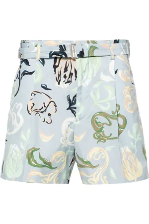 Lanvin Bermuda-shorts med abstrakt tryk