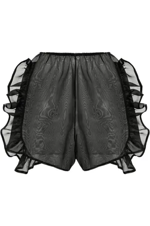 Ioana Ciolacu Semi-gennemsigtige Dahlia shorts