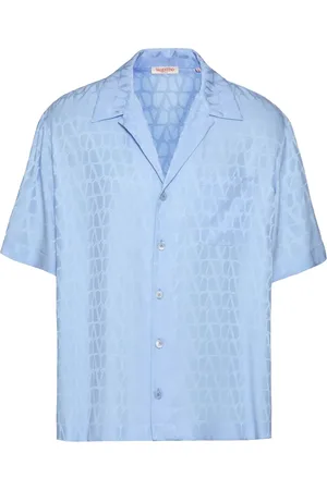 VALENTINO GARAVANI Toile Iconographe-jacquard silkeskjorte
