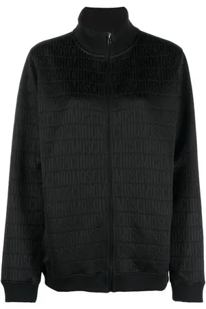Moschino Sweatshirt med heldækkende præget logo