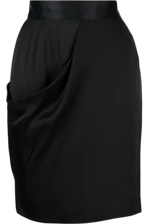 CHANEL Kort draperet nederdel fra 2009