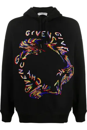 Givenchy Hættetrøje med perledekoreret logo