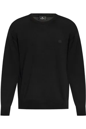 Etro Sweater i uld med jacquard