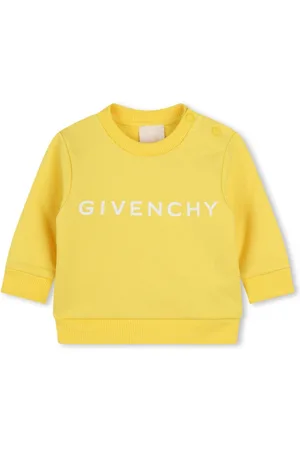 Givenchy Sweatshirt med rund hals og logotryk