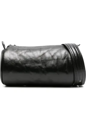 Marine Serre Billow crossbody-taske i læder