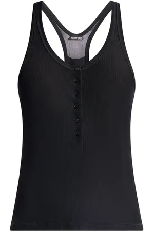 Tom Ford Ribstrikket jersey-tanktop