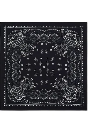 Dsquared2 Silketørklæde med bandana-tryk