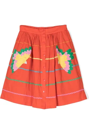 Stella McCartney Skjorte med broderi og knapper