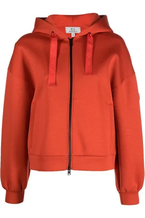 Woolrich Hættetrøje med logotryk og rem