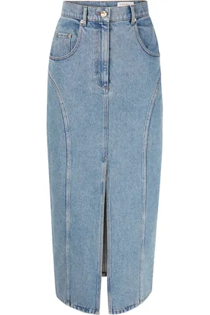 Nina Ricci Lang denimnederdel