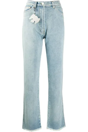 Natasha Zinko Jeans med frynser og svaj