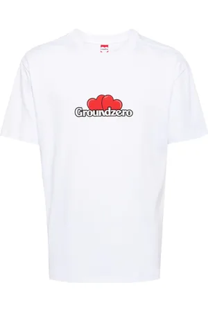 Ground Zero T-shirt med logotryk
